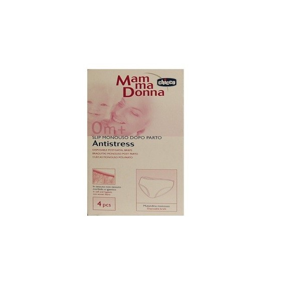 CHICCO MAMMA DONNA SLIP TESSUTO NON TESSUTO MISURA 4 4 PEZZI