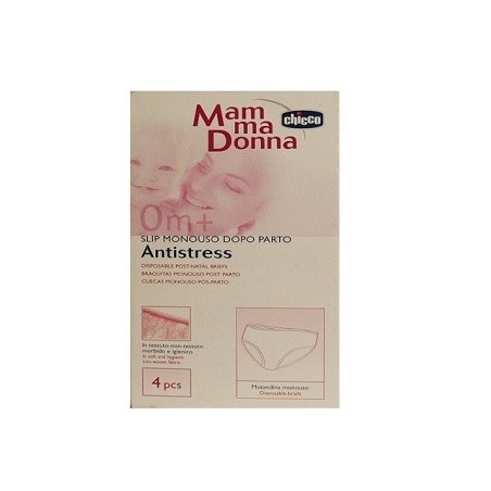 CHICCO MAMMA DONNA SLIP TESSUTO NON TESSUTO MISURA 4 4 PEZZI