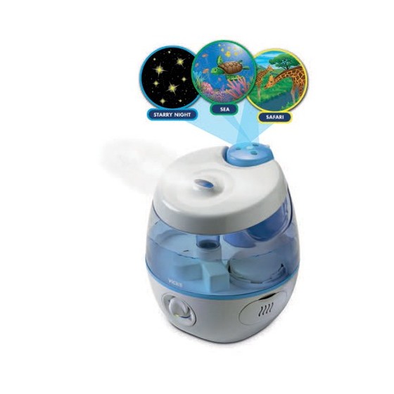 VICKS SWEETDREAMS UMIDIFICATORE A ULTRASUONI CON PROIETTOREIMMAGINI