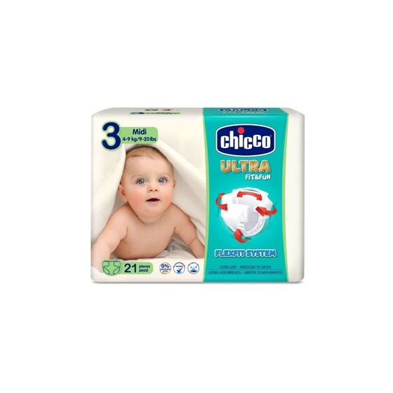 CHICCO PANNOLINO ULTRA CHICCHO MIDI 21 X 10