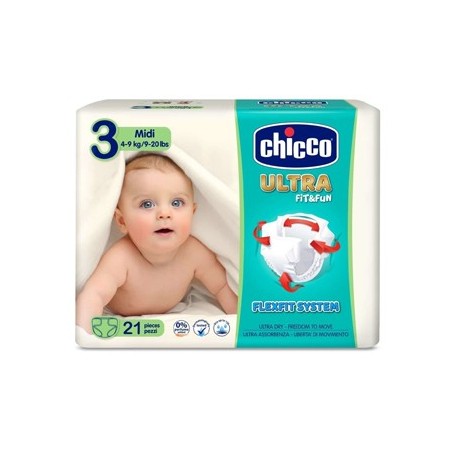CHICCO PANNOLINO ULTRA CHICCHO MIDI 21 X 10