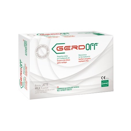 GERDOFF GUSTO LATTE 20 COMPRESSE