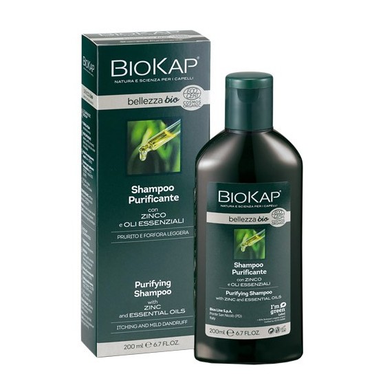 BIOKAP BELLEZZA BIO SHAMPOO PURIFICANTE COSMOS ECOCERT 200 ML