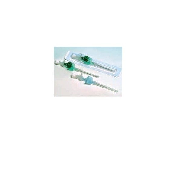 AGO CANNULA GAUGE 16 1 VIA ANALLERGICO CON VALVOLA