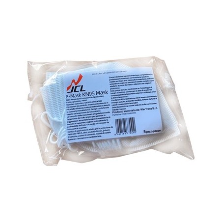 MASCHERINA FACCIALE P-MASK FFP3 5 PEZZI
