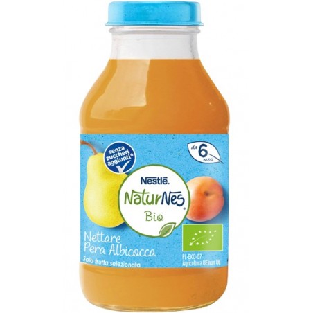 NESTLE' NATURNES BIO NETTARE PERA E ALBICOCCA 200 ML