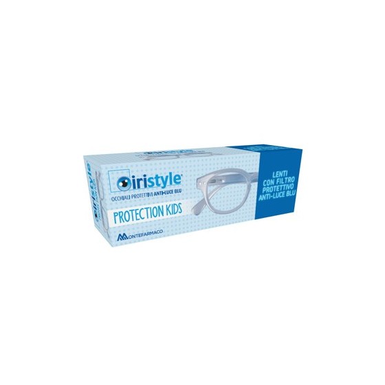 OCCHIALE DA LETTURA PREMONTATO IRISTYLE PROTECTION KIDS LIGHT BLU