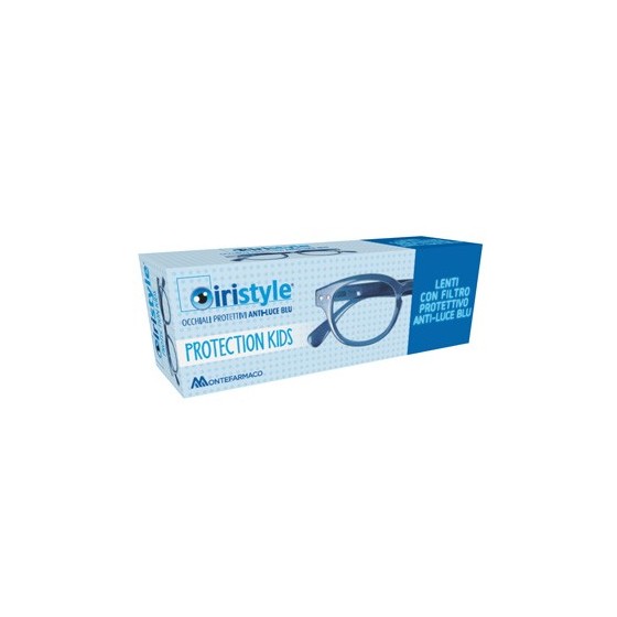 OCCHIALE DA LETTURA PREMONTATO IRISTYLE PROTECTION KIDS BLUE