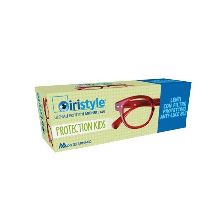 OCCHIALE DA LETTURA PREMONTATO IRISTYLE PROTECTION KIDS RED