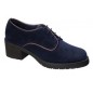 CALZATURA PETRA LACES SUE-W NAVY BLUE 38 PELLE SCAMOSCIATA COLLEZIONE AW20