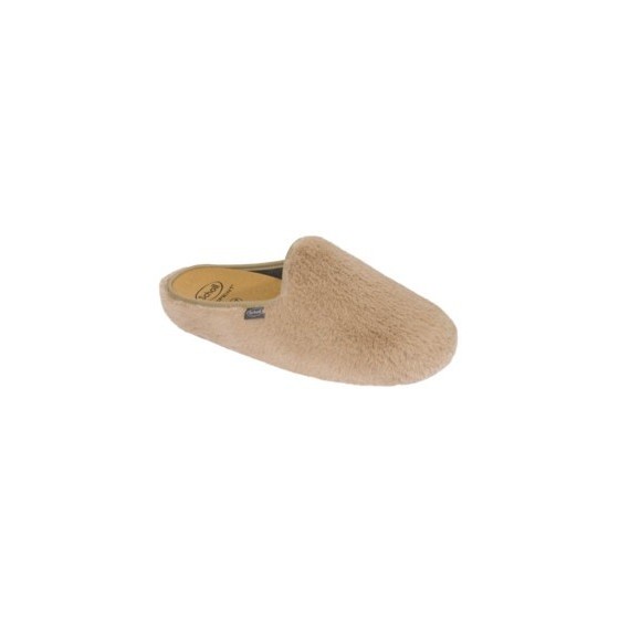 CALZATURA MADDY SYNTHFUR-W CAMEL 37 PELLICCIA SINTETICA COLLEZIONE AW20