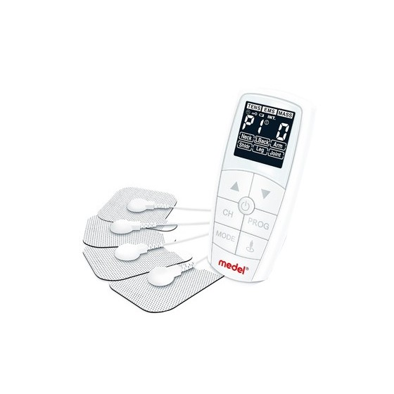 ELETTROSTIMOLATORE A DUE CANALI MEDEL MYO-TENS 1 PEZZO