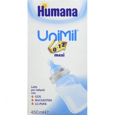 UNIMIL LATTE LIQUIDO SLIM 450 ML 12 PEZZI