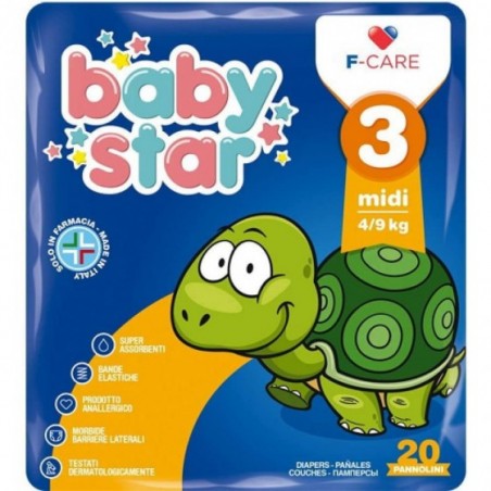 BABYBELL TOP QUALITY PANNOLINO PER BAMBINI 20 PEZZI