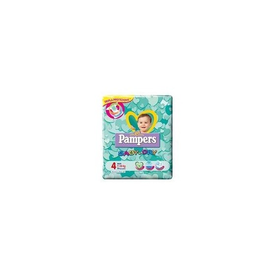 PAMPERS BABY DRY DOWNCOUNT MAXI 19 PEZZI