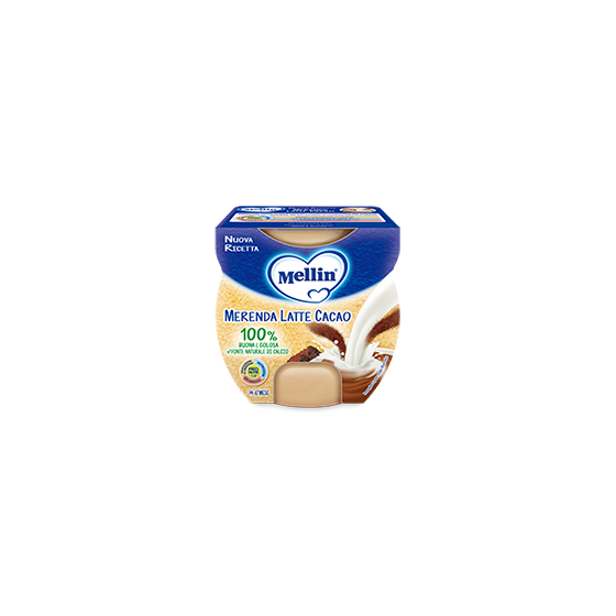 MELLIN MERENDA LATTE CACAO 2 X 100 G