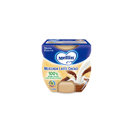 MELLIN MERENDA LATTE CACAO 2 X 100 G