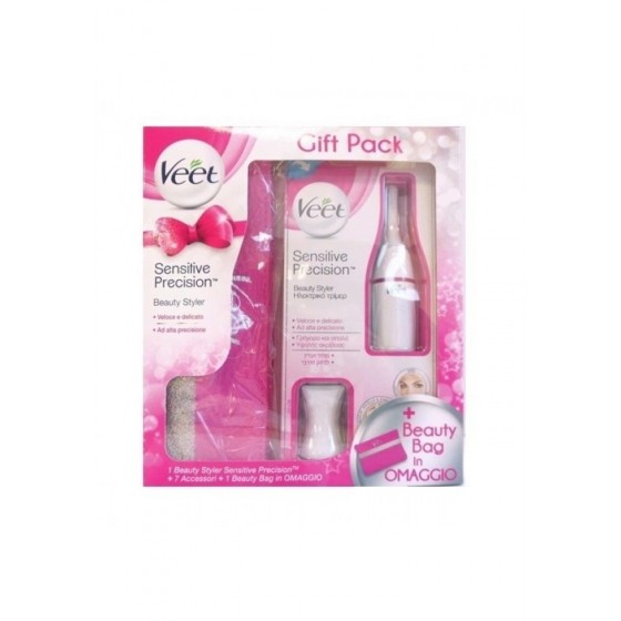 VEET SENSITIVE PRECISION SPECIAL PACK CON POCHETTE