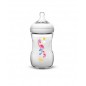 BIBERON NATURAL 260 ML DECORATO FEMMINA FENICOTTERI