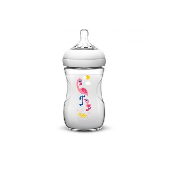 AVENT BIBERON NATURAL FENICOTTERI