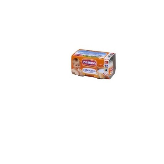 PLASMON OMOGENEIZZATO FORMAGGINO 80 G X 2 PEZZI