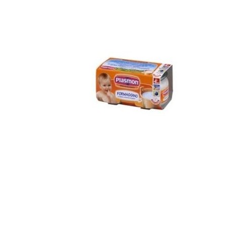 PLASMON OMOGENEIZZATO FORMAGGINO 80 G X 2 PEZZI