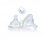 CHICCO TETTARELLA PERFECT 5 0M IN SILICONE 1 FORO 2 PEZZI