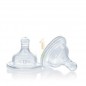 CHICCO TETTARELLA PERFECT 5 4M IN SILICONE 3 FORI 2 PEZZI