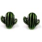 ORECCHINO CACTUS SMALTATO