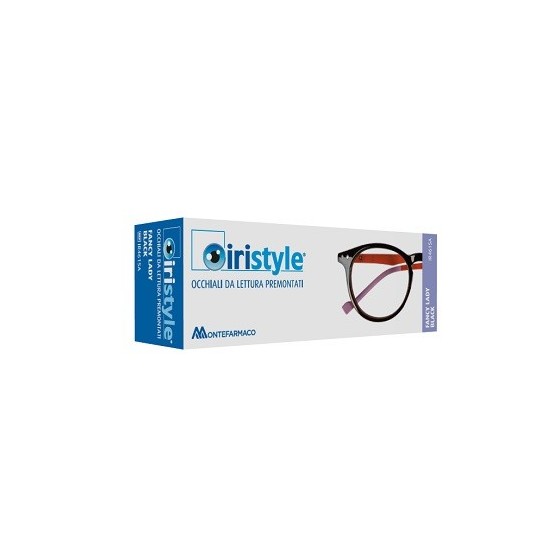 OCCHIALE DA LETTURA PREMONTATO IRISTYLE FANCY LADY BLACK +2,5