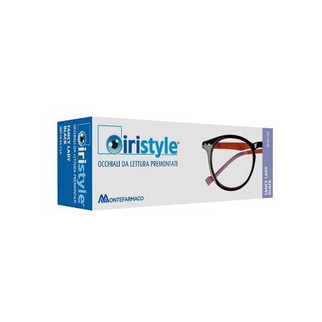 OCCHIALE DA LETTURA PREMONTATO IRISTYLE FANCY LADY BLACK +2,5