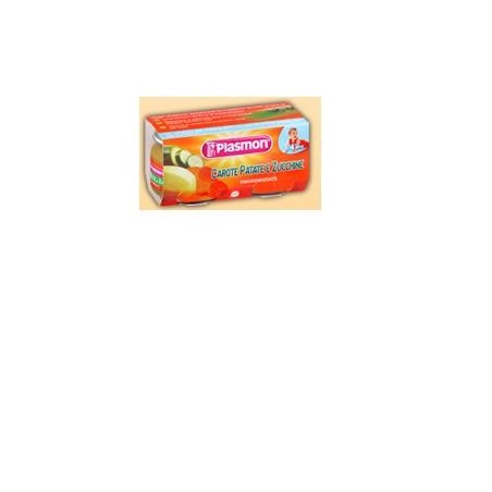 PLASMON OMOGENEIZZATO CAROTA/PATATA/ZUCC 80 G X 2 PEZZI