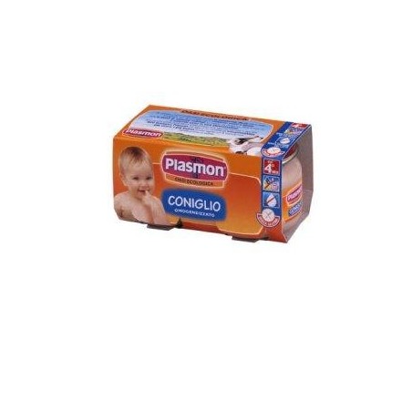 PLASMON OMOGENEIZZATO CONIGLIO 4 X 80 G