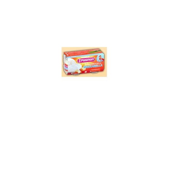 PLASMON OMOGENEIZZATO FORMAGGINO MOZZARELLA 80 G X 2 PEZZI