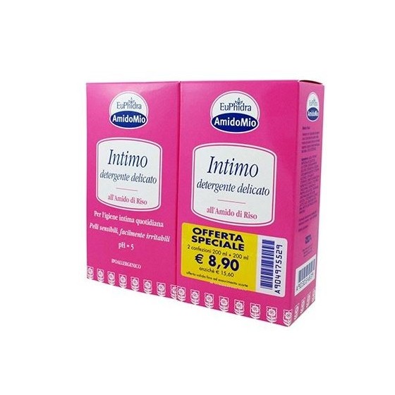 EUPHIDRA SCHIUMA INTIMA DETERGENTE 200 + 200 ML