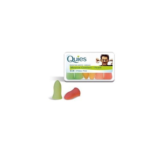 TAPPO AURICOLARE QUIES SCHIUMA 3 PAIA