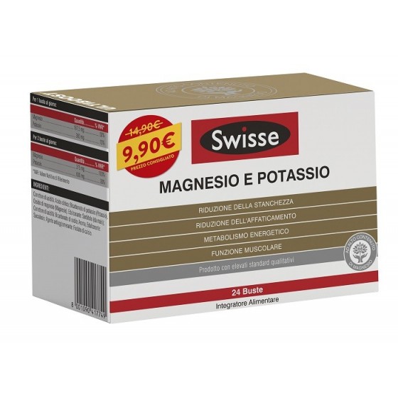 SWISSE MAGNESIO POTASSIO 24...