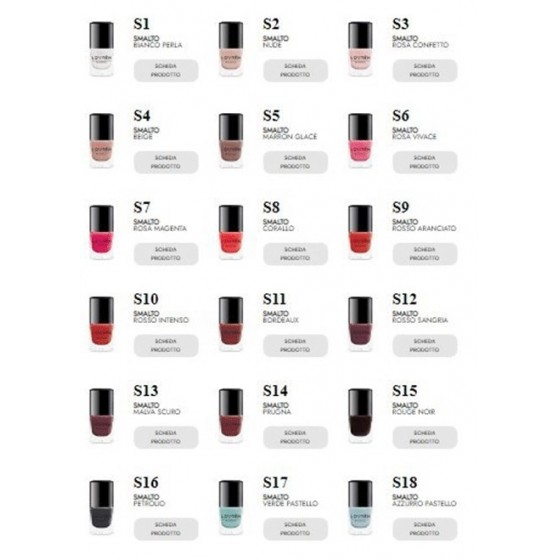 LOVREN ESSENTIAL SMALTO S10 ROSSO INTENSO
