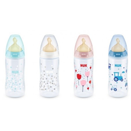 NUK BIBERON FIRST CHOICE+ TEMPERATURE CONTROL PP300 ML LATTICE 6-18 MESI 1 PEZZO