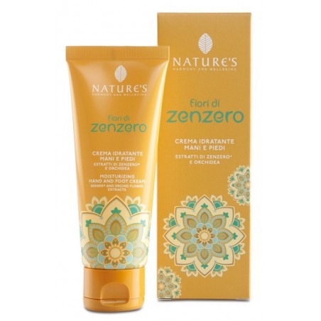 NATURES FIORI DI ZENZERO CREMA IDRATANTE MANI E PIEDI 75 ML