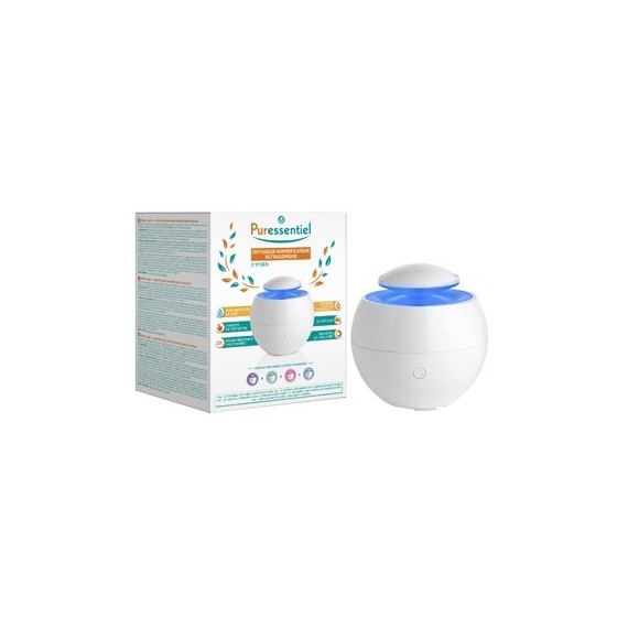 PURESSENTIEL DIFFUSORE UMIDIFICATORE ULTRASONICO O'XYGEN