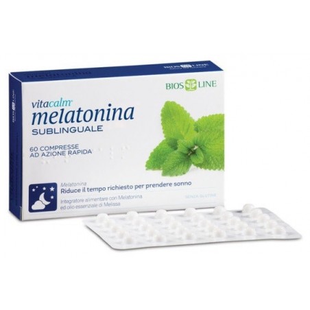 VITACALM MELATOTINA 120 COMPRESSE SUBLINGUALI