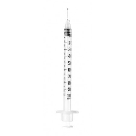 SIRINGA PER INSULINA INSU-LIGHT 1 ML SENZA CONO AGO FISSO 30GAUGE 8 MM