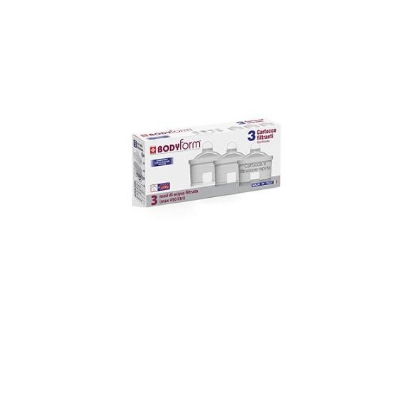 SET 3 CARTUCCE FILTRANTI BODYFORM