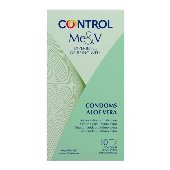 CONTROL ME&V CONDOMS ALOE VERA 10 PEZZI