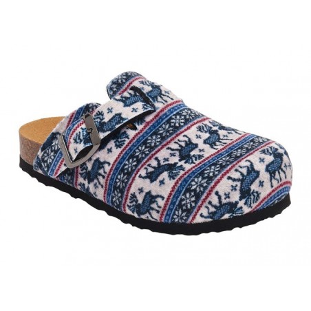 CALZATURA AMIATA KID PRINTED MICROFIBRE KIDS BLUE/MULTI 30