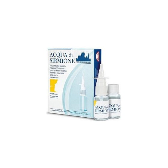 ACQUA SIRMIONE MINERALE NATURALE 6 FIALE 15 ML