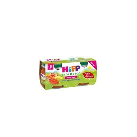 HIPP BIO HIPP BIO OMOGENEIZZATO SUGO POMODORO VERDURE 2X80 G