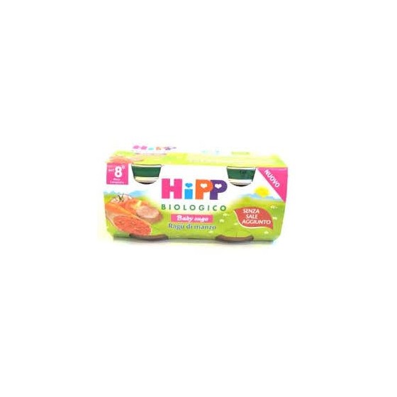HIPP BIO HIPP BIO OMOGENEIZZATO SUGO RAGU' DI MANZO 2X80 G