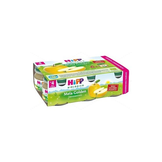 HIPP BIO OMOGENEIZZATO MELA GOLDEN 6X80 G